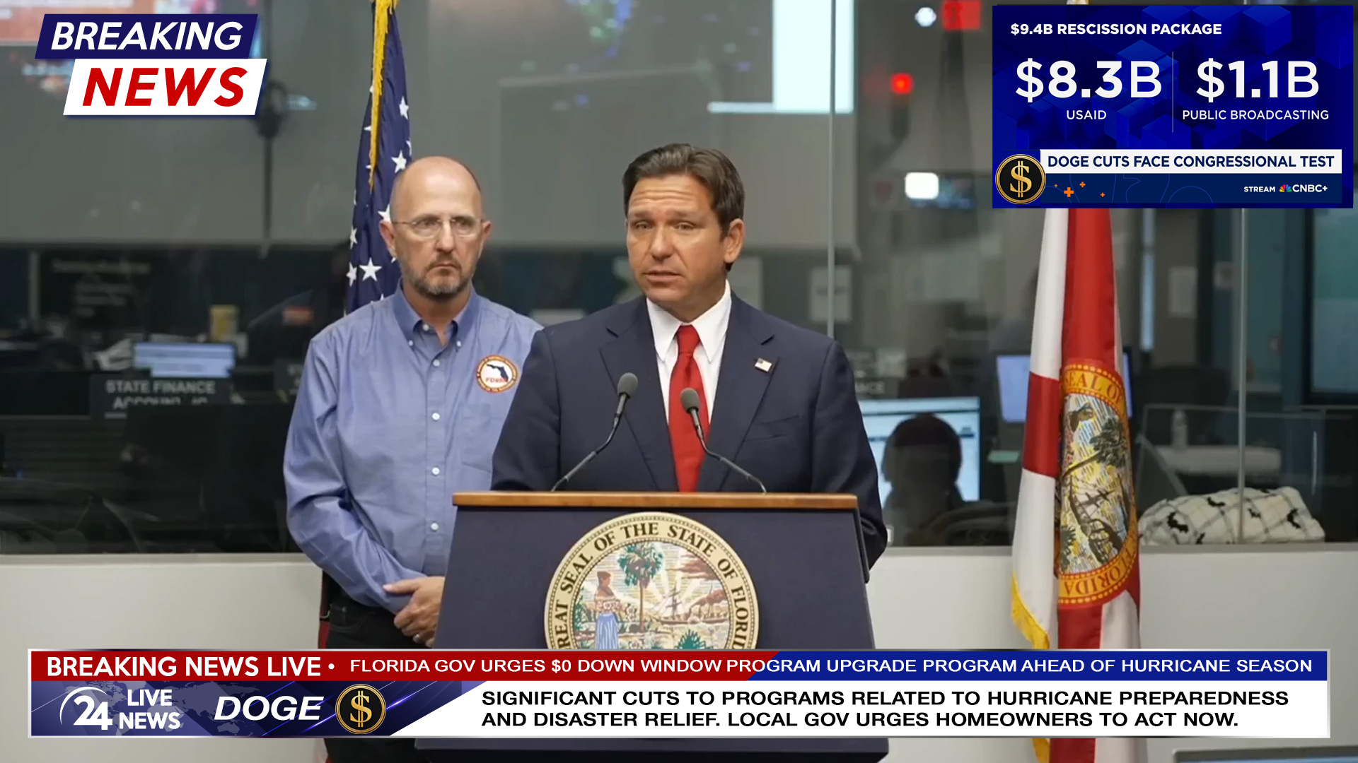 Florida Gov Backs $0 Out-of-Pocket Window Upgrades as DOGE Cuts Loom